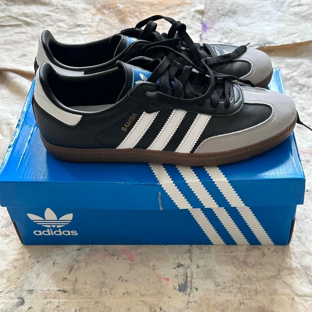Adidas Samba Vegan Black White Gum 8